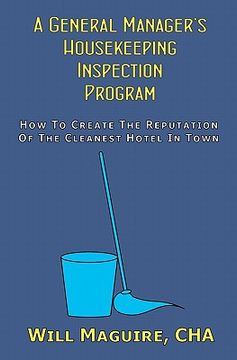 portada a general manager's housekeeping inspection program (en Inglés)