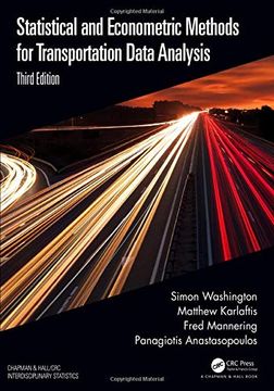 portada Statistical and Econometric Methods for Transportation Data Analysis (Chapman & Hall (en Inglés)