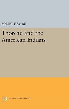 portada Thoreau and the American Indians (Princeton Legacy Library) (en Inglés)