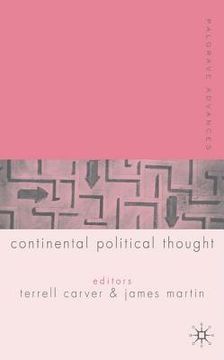 portada Palgrave Advances in Continental Political Thought (en Inglés)