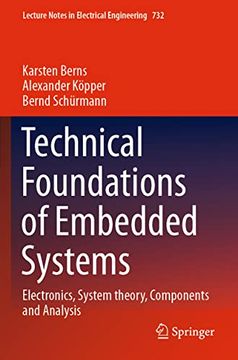 portada Technical Foundations of Embedded Systems: Electronics, System Theory, Components and Analysis (in English)