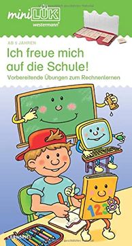 portada Minilük: Ich Freue Mich auf die Schule 2: Zählen, Rechnen bis 10, Denken für Kinder ab 5 Jahren: Vorbereitende Übungen zum Rechnenlernen (in German)