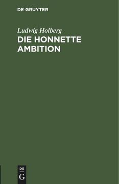 portada Die Honnette Ambition (in German)