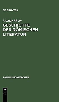 portada Geschichte der Römischen Literatur 
