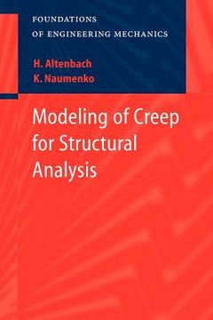 portada modeling of creep for structural analysis