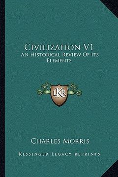 portada civilization v1: an historical review of its elements (en Inglés)