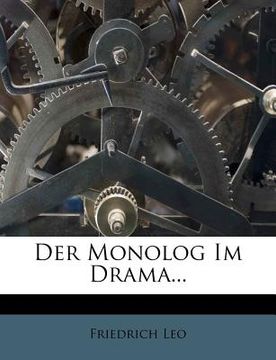 portada Der Monolog Im Drama... (en Alemán)
