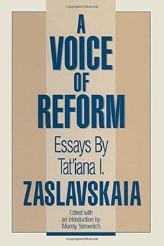 portada A Voice of Reform: Essays