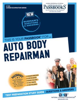 portada Auto Body Repairman (C-1125): Passbooks Study Guide Volume 1125 (en Inglés)
