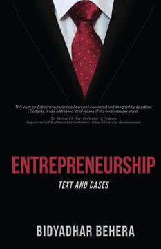 portada Entrepreneurship Text and cases (en Inglés)