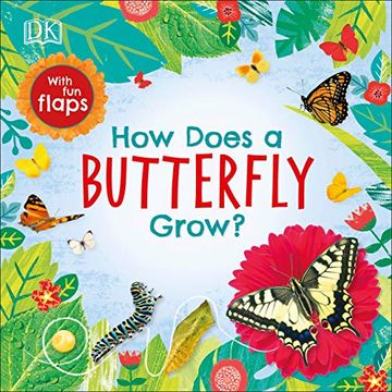 portada How Does a Butterfly Grow? (Life Cycle Board Books) (en Inglés)