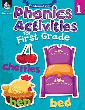 portada Foundational Skills: Phonics for First Grade: Phonics for First Grade (en Inglés)