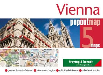 portada Vienna - Wien, Popout Map: F&B-Edition: Stadskaart 1: 8 500 (en Dutch)