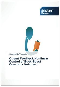 portada Output Feedback Nonlinear Control of Buck-Boost Converter Volume-1