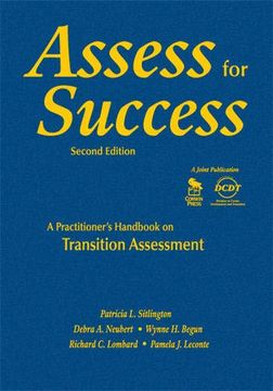 portada Assess for Success: A Practitioner's Handbook on Transition Assessment: A Practicioner's Handbook on Transition Assessment (en Inglés)