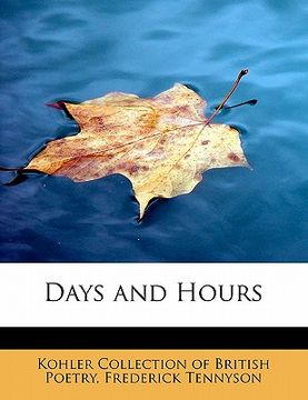 portada days and hours (en Inglés)
