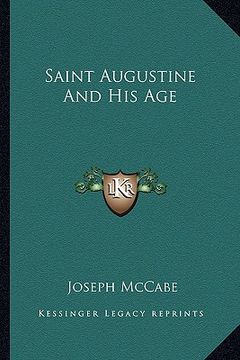 portada saint augustine and his age (en Inglés)