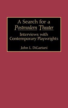 portada A Search for a Postmodern Theater: Interviews With Contemporary Playwrights (en Inglés)