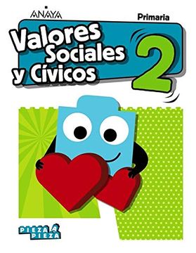 portada Valores Sociales y Cívicos 2. (in Spanish)