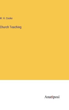 portada Church Teaching (en Inglés)