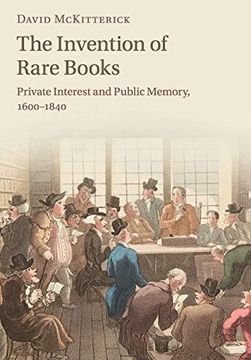 portada The Invention of Rare Books (in English)