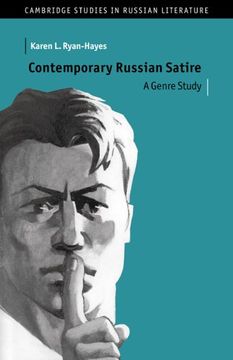 portada Contemporary Russian Satire: A Genre Study (Cambridge Studies in Russian Literature) (in English)