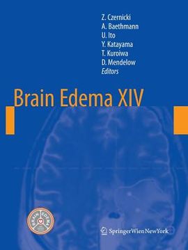 portada brain edema xiv (en Inglés)