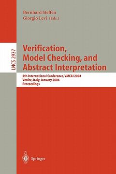 portada verification, model checking, and abstract interpretation: 5th international conference, vmcai 2004, venice, january 11-13, 2004, proceedings (en Inglés)