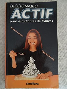 portada Diccionario Actif, Frances-Español, Español-Frances