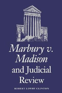 portada marbury v. madison and judicial review (en Inglés)