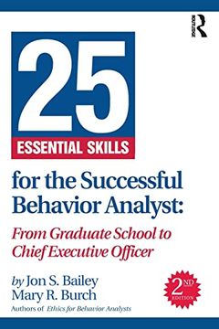 portada 25 Essential Skills for the Successful Behavior Analyst 
