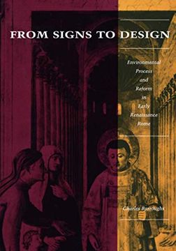 portada From Signs to Design: Environmental Process and Reform in Renaissance Rome (The mit Press)