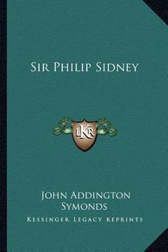 portada sir philip sidney (en Inglés)