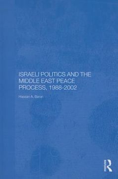 portada israeli politics and the middle east peace process, 1988-2002 (en Inglés)