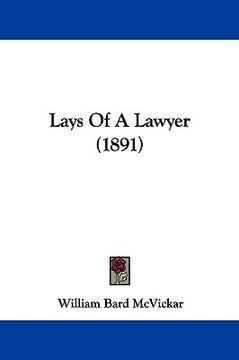 portada lays of a lawyer (1891) (en Inglés)