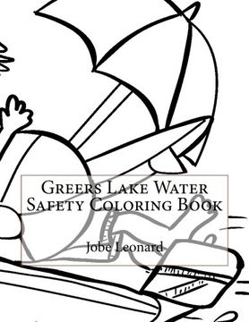 portada Greers Lake Water Safety Coloring Book