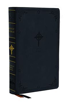 portada Nabre, new American Bible, Revised Edition, Catholic Bible, Large Print Edition, Leathersoft, Black, Comfort Print: Holy Bible (en Inglés)