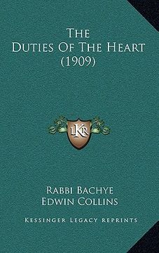 portada the duties of the heart (1909) (in English)