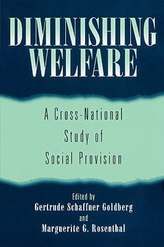 portada diminishing welfare: a cross-national study of social provision (en Inglés)