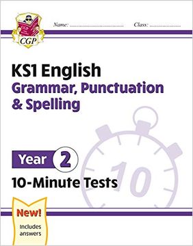 portada New ks1 English 10-Minute Tests: Grammar, Punctuation & Spelling - Year 2 (en Inglés)