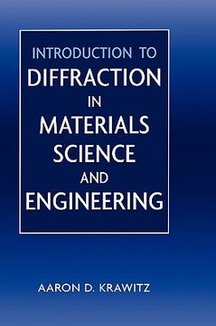 portada introduction to diffraction in materials science and engineering (en Inglés)