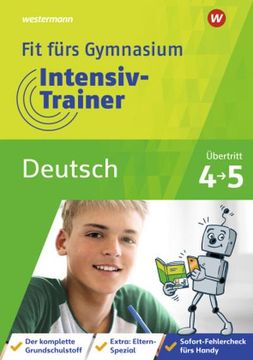 portada Fit Fürs Gymnasium - Intensiv-Trainer. Übertritt 4 / 5 Deutsch (en Alemán)