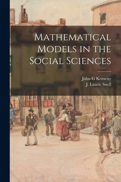 portada Mathematical Models in the Social Sciences (in English)