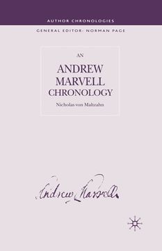 portada Andrew Marvell Chronology (en Inglés)
