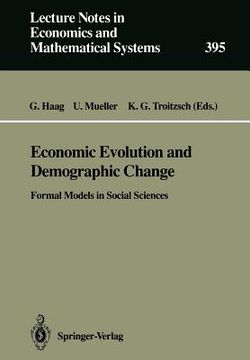portada economic evolution and demographic change: formal models in social sciences (en Inglés)