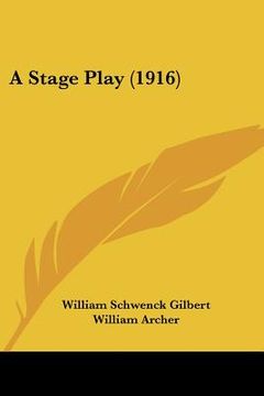 portada a stage play (1916)