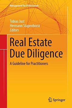 portada Real Estate due Diligence: A Guideline for Practitioners (Management for Professionals) (en Inglés)
