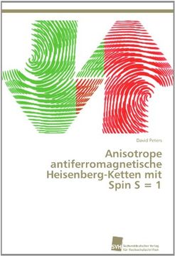 portada Anisotrope Antiferromagnetische Heisenberg-Ketten Mit Spin S = 1