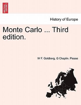portada monte carlo ... third edition. (en Inglés)