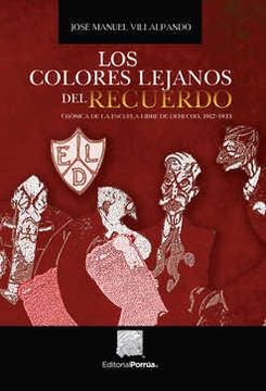 portada Los colores lejanos del recuerdo (in Spanish)
